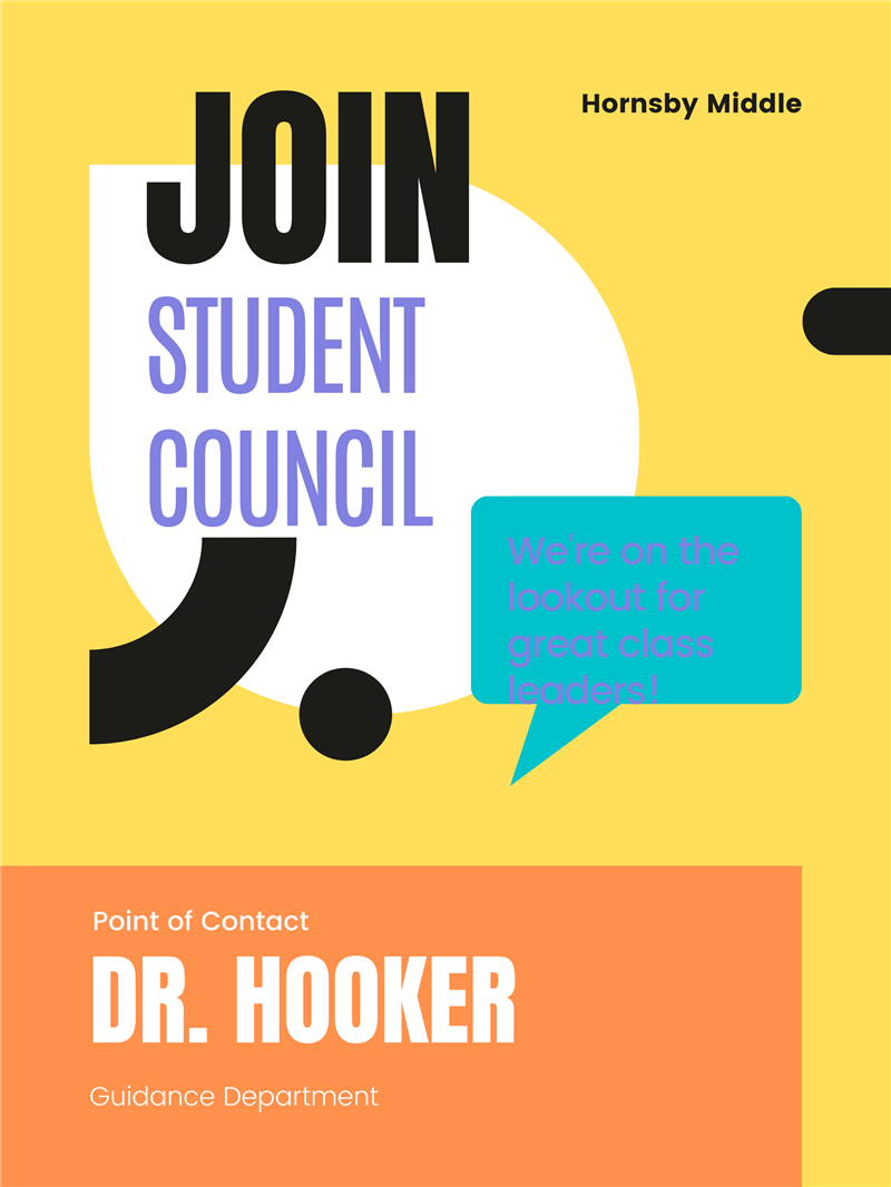 Student Council Flyer